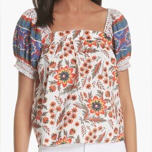 JOIE Cleona Cotton Top Size Small